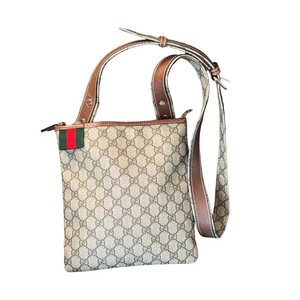 Gucci Beige and Brown Crossbody Bag